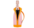 Veuve Clicquot Brut Rose 750ml With Personalized Holiday Ice Jacket