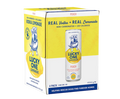 Lucky One Lemonade Peach 12oz 4-Pack Can