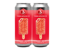 Three Sons Strawberry Shortcake 16oz 4-Pack Can