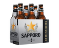 Sapporo Premium 12oz 6-Pack Bottle
