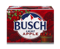 Busch Light Apple 12oz 12-Pack Can