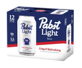 Pabst Blue Ribbon Light 12oz 12-Pack Can