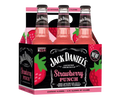 Jack Daniels Strawberry Punch 10oz 6-Pack Bottle