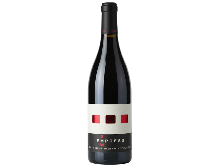 Three Monkeys Empress Pinot Noir 2016 750ml (No Barcode)