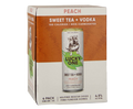 Lucky One Peach Sweet Tea Vodka 12oz 4-Pack Can
