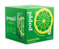 Poppi Lemon Lime Prebiotic 12oz 4-Pack